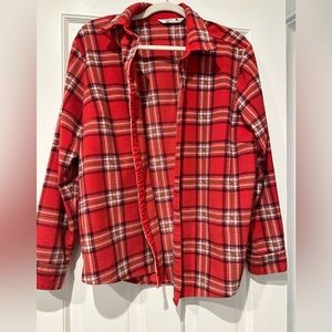 Fleece riders by Lee button down